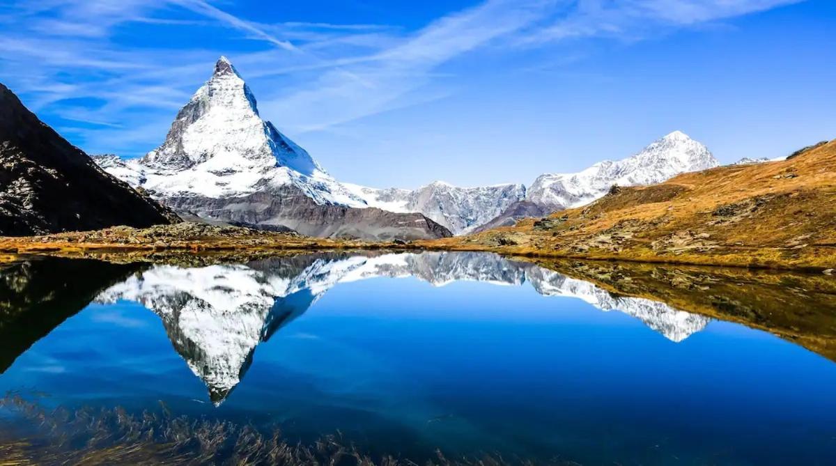 Panorama Hideaway Apartment Near Zermatt With Parking! Täsch Exterior foto