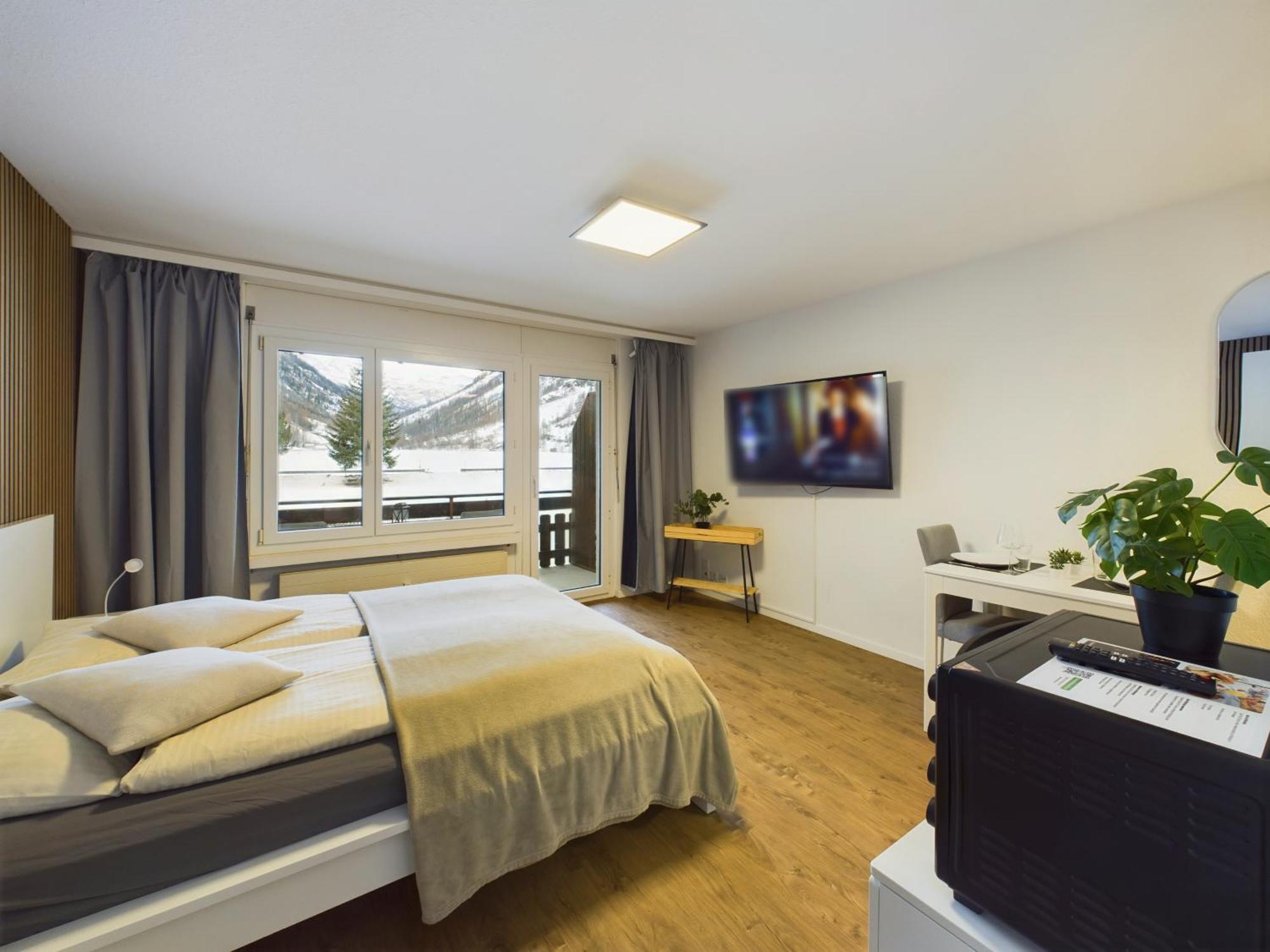 Panorama Hideaway Apartment Near Zermatt With Parking! Täsch Exterior foto